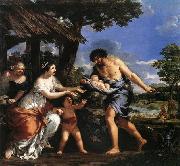 Pietro da Cortona Romulus and Remus Given Shelter by Faustulus Germany oil painting artist